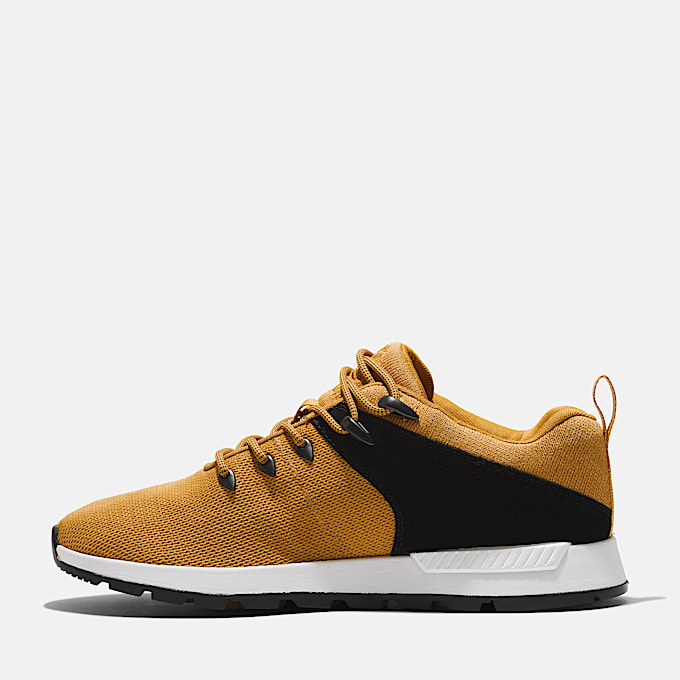Sprint Trekker Lace-Up Low Trainer for Men in Yellow