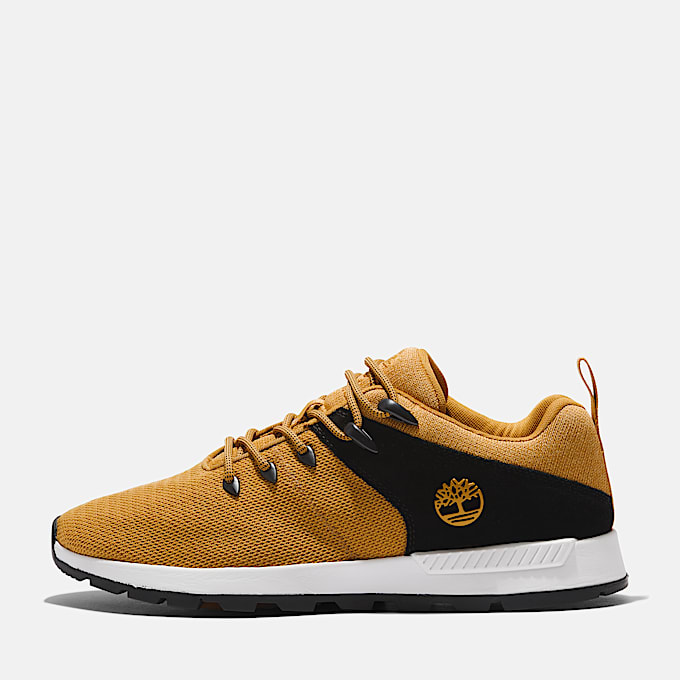 Sprint Trekker Lace-Up Low Trainer for Men in Yellow