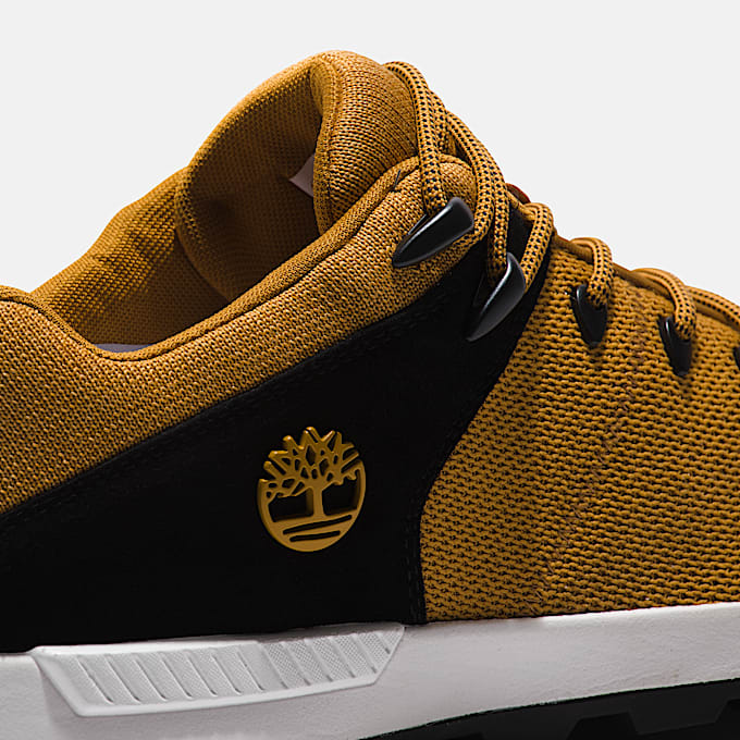 Sprint Trekker Lace-Up Low Trainer for Men in Yellow