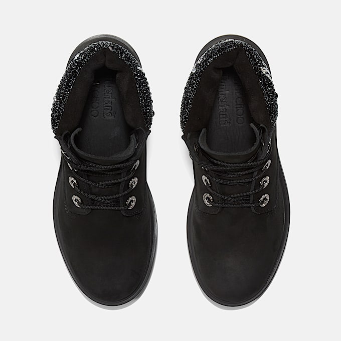 Stivale 6 Inch con Cristalli Jimmy Choo x Timberland® da Donna in colore nero