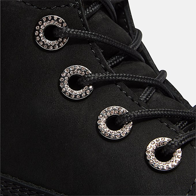 Stivale 6 Inch con Cristalli Jimmy Choo x Timberland® da Donna in colore nero