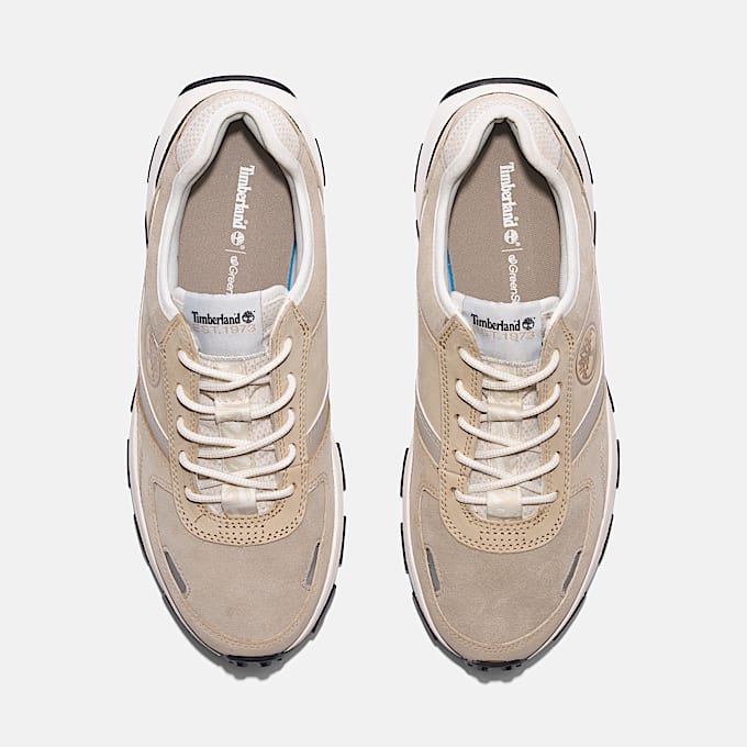 Basket basse à lacets Winsor Park pour homme en beige