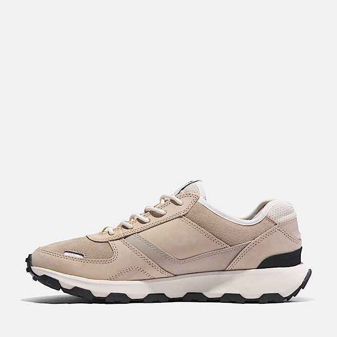 Basket basse à lacets Winsor Park pour homme en beige