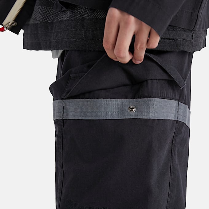 Pantaloni Cargo Timberland® x Raeburn in colore nero