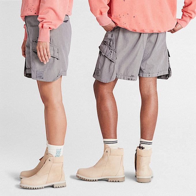 Shorts Cargo Timberland® x A-COLD-WALL* Future73 Unisex in grigio scuro