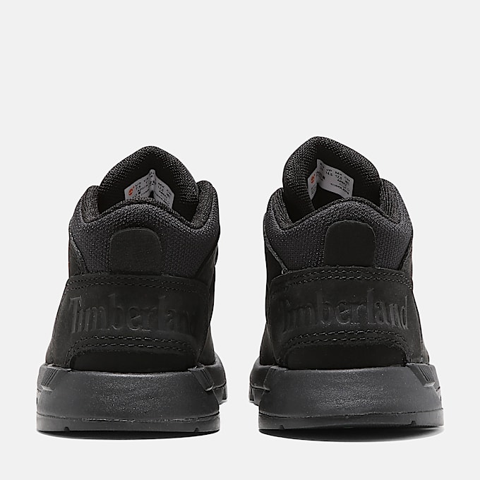 Halbhoher Sprint Trekker Sneaker mit BungeeSchnrung fr Kleinkinder in Schwarz TBL Schwarz ALT4