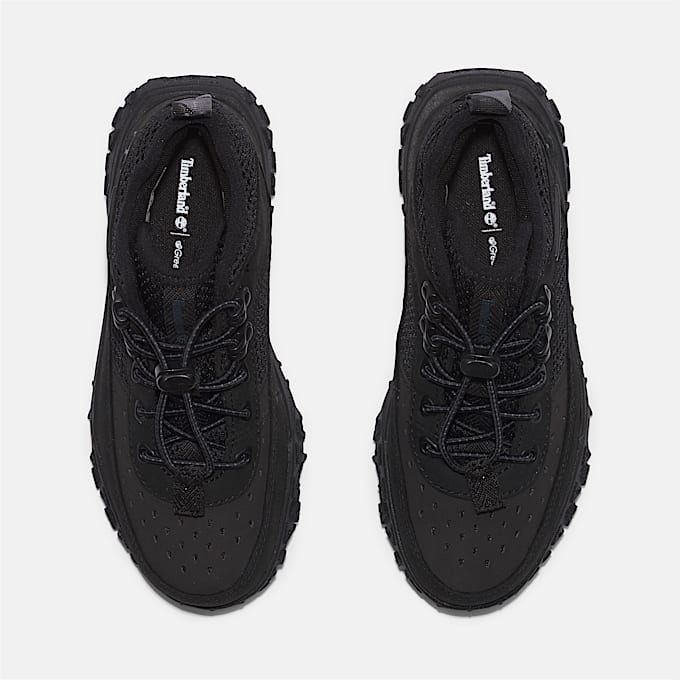 GreenStride Motion 6 Mid Bungee Trainer fr barn i svart TBL Svart ALT1