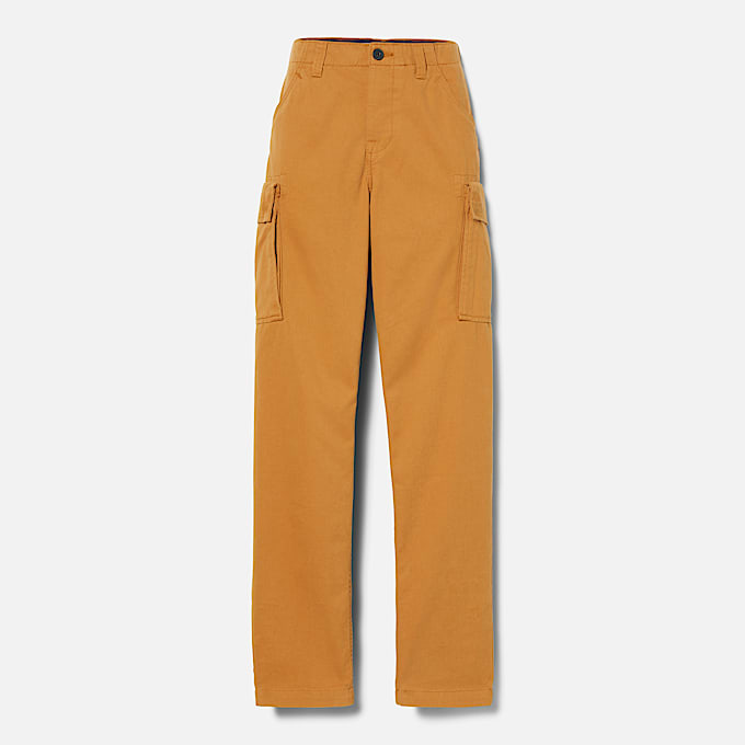 Brookline Twill Cargo Trouser for Men in Yellow