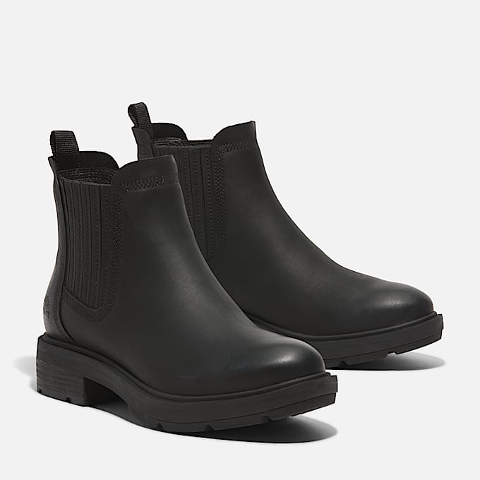 Brimfield Chelsea Boot fr dam i svart TBL Svart ALT3