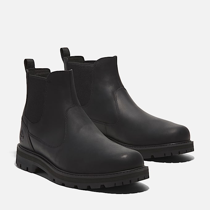 Britton Road Chelsea Boot fr herr i svart TBL Svart ALT3