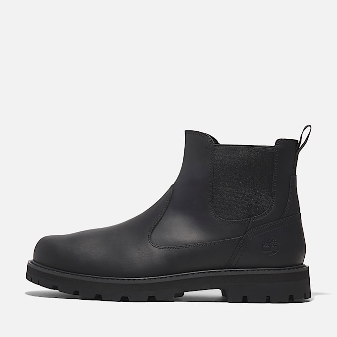 Britton Road Chelsea Boot fr herr i svart TBL Svart ALT7
