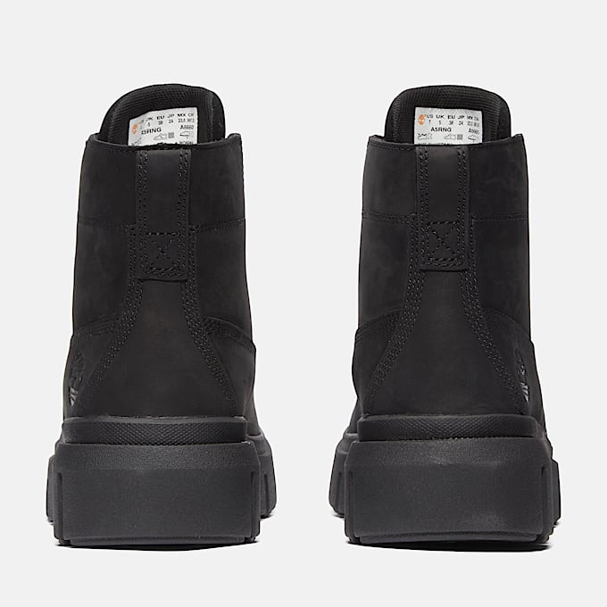 Halbhoher Greyfield Stiefel fr Damen in Schwarz TBL Schwarz ALT4