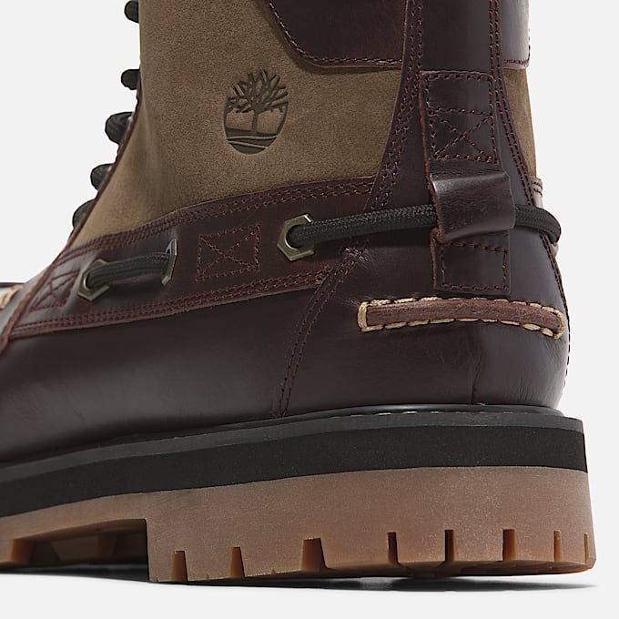 Halbhoher Britton Road Boot fr Herren in Burgunderrot TBL Burgunderrot ALT6