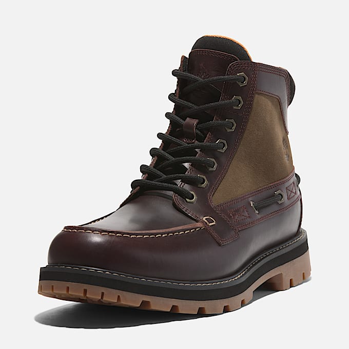 Halbhoher Britton Road Boot fr Herren in Burgunderrot TBL Burgunderrot ALT8