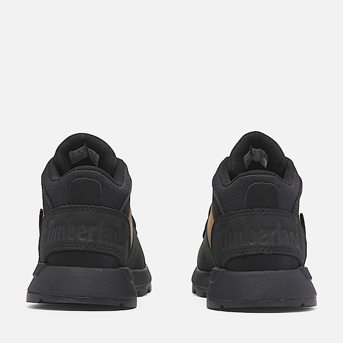 Sprint Trekker Mid Bungee Trainer for Youth in BlackYellow TBL Black ALT4