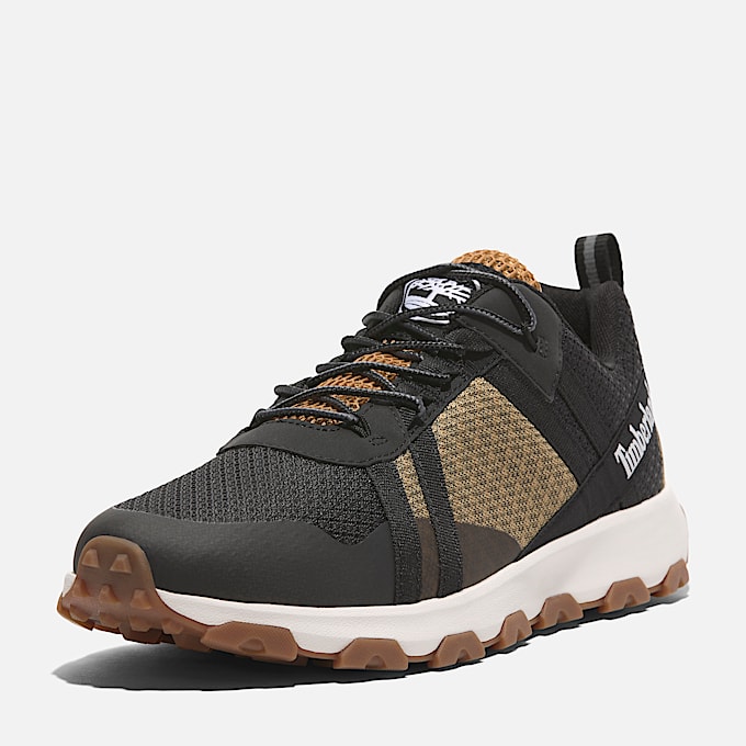 Winsor Trail Waterproof Trainer fr herr i gul TBL Gul ALT8