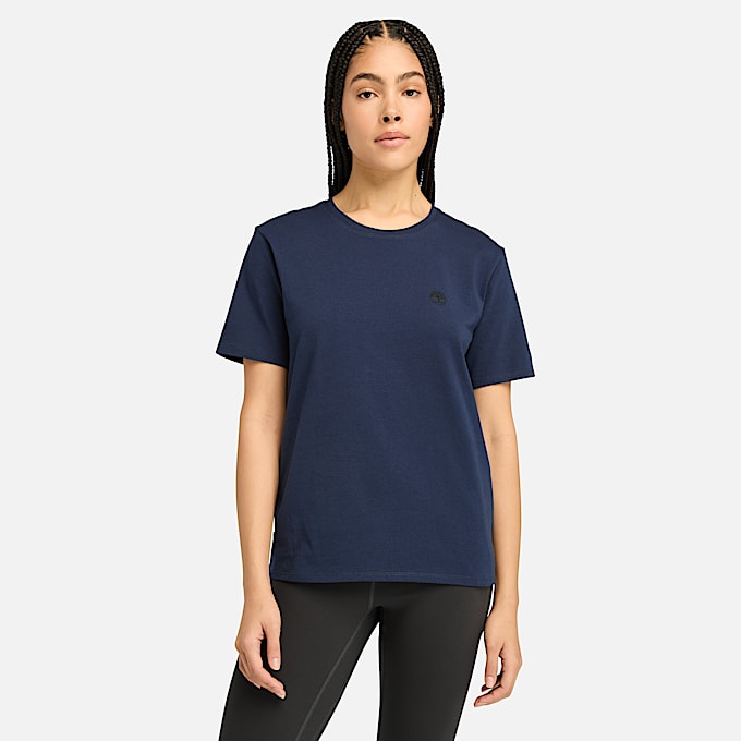 Camiseta de manga corta Dunstan para mujer en azul oscuro - 1