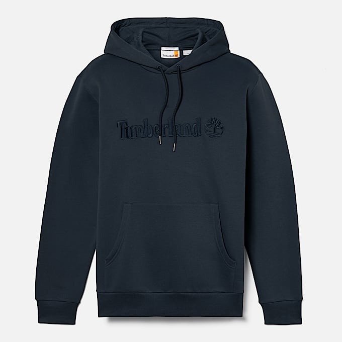 Sweat à capuche Hampthon pour homme en bleu foncé