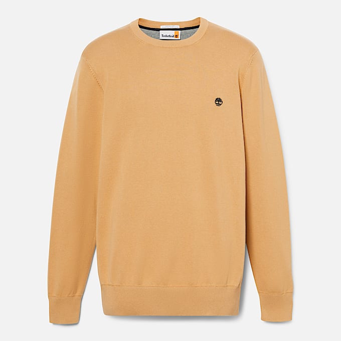 Pull en coton Williams River pour homme en jaune TBL jaune ALT10