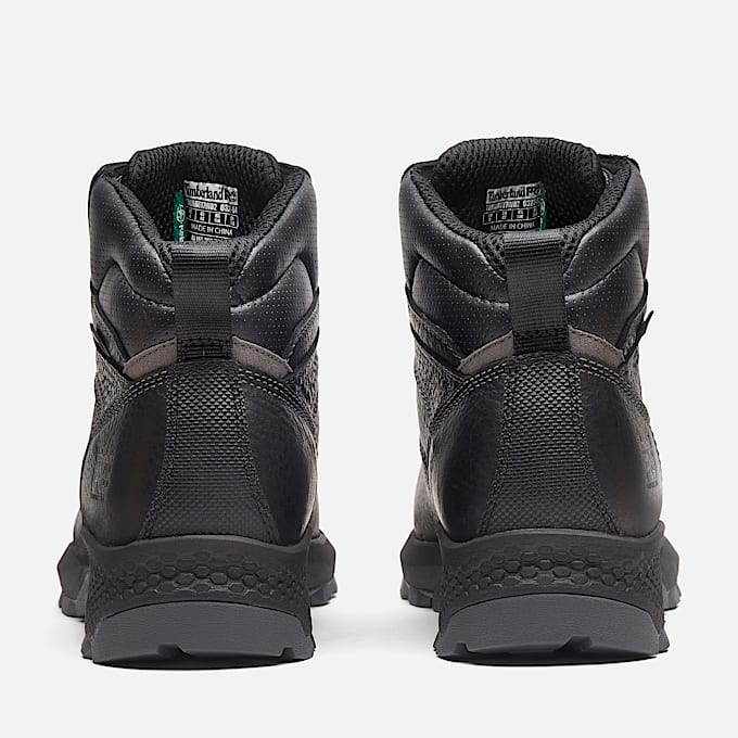 6Inch Timberland PRO TiTAN Composite Safety Toe Boot for Men in Black TBL Black ALT4