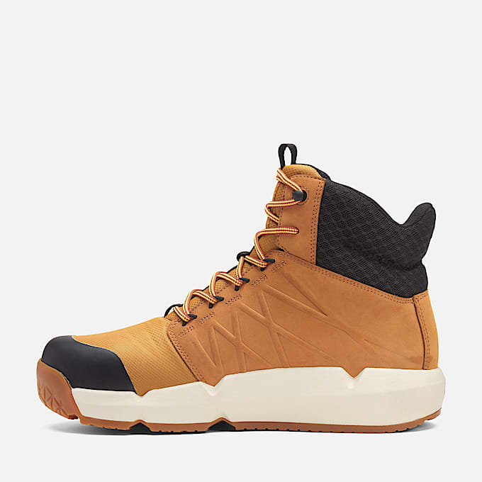 Stivale da Lavoro Impermeabile con Puntale in Composito Timberland PRO Morphix 6 da Uomo in giallo scuro TBL giallo ALT5