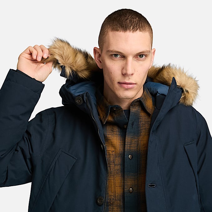 Scar Ridge Waterproof Parka fr herr i mrkbl TBL Bl ALT3