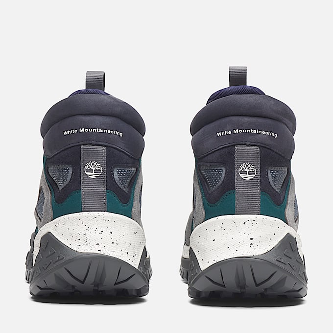 Scarpa Hiker Mid Stringata Timberland® X White Mountaineering® Motion Scramble da Uomo in blu