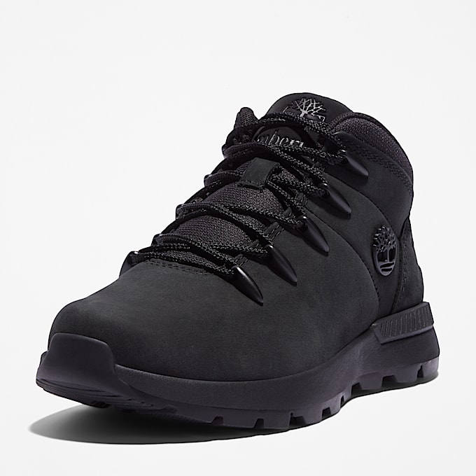 Halbhoher Sprint Trekker Sneaker mit BungeeSchnrung fr Kinder in Schwarz TBL Schwarz ALT8