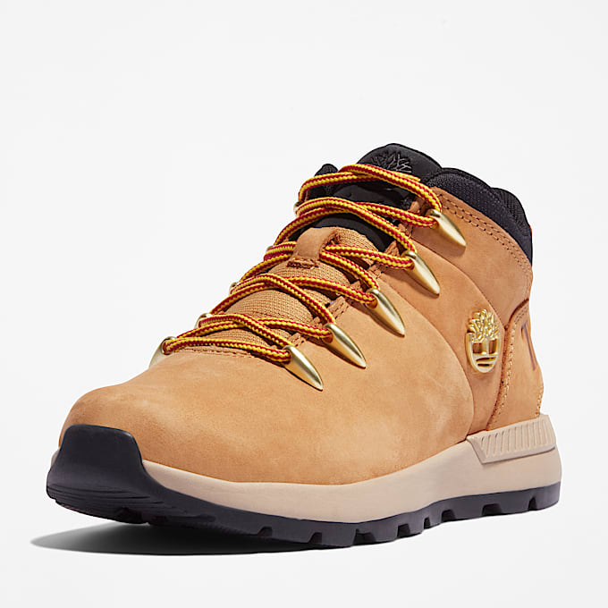 Halbhoher Sprint Trekker Sneaker mit BungeeSchnrung fr Kinder in Gelb TBL Gelb ALT8