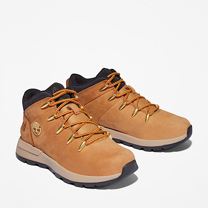 Halbhoher Sprint Trekker Sneaker fr Kinder in Gelb TBL Gelb ALT4