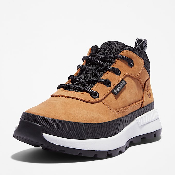 Basket Field Trekker junior en Jaune