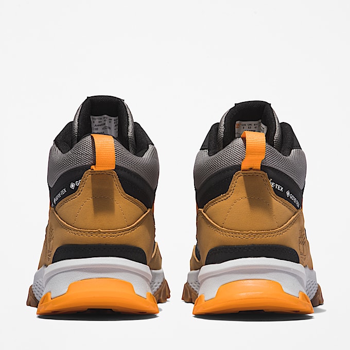 Lincoln Peak Waterproof Hiking Boot for Men in Yellow TBL Yellow ALT4