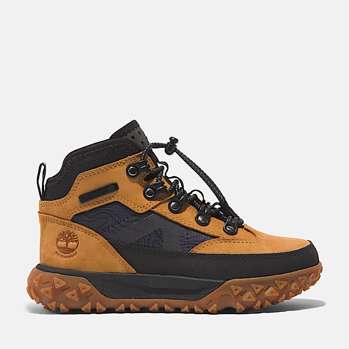 Halbhoher wasserdichter GreenStride Motion 6 Sneaker fr Kinder in Gelb TBL Gelb HERO