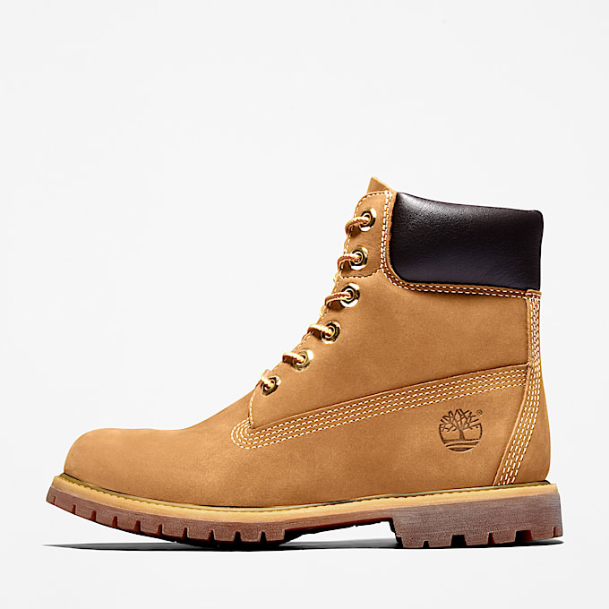 Wasserdichter Timberland Premium 6Inch Boot fr Damen in Braun TBL Braun ALT6