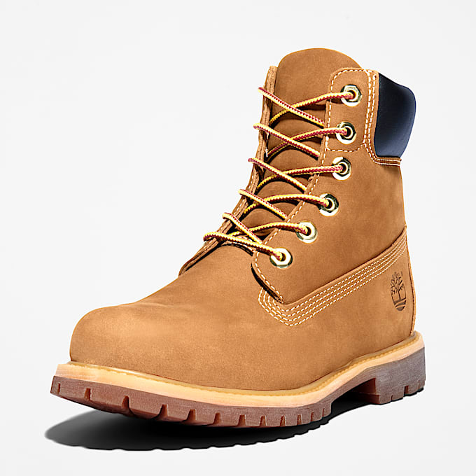 Wasserdichter Timberland Premium 6Inch Boot fr Damen in Braun TBL Braun ALT7
