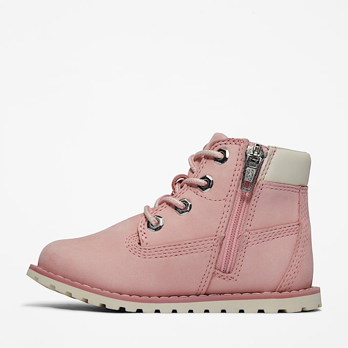 Pokey Pine Boot mit seitlichem Reiverschluss fr Kleinkinder in Pink TBL Pink ALT6