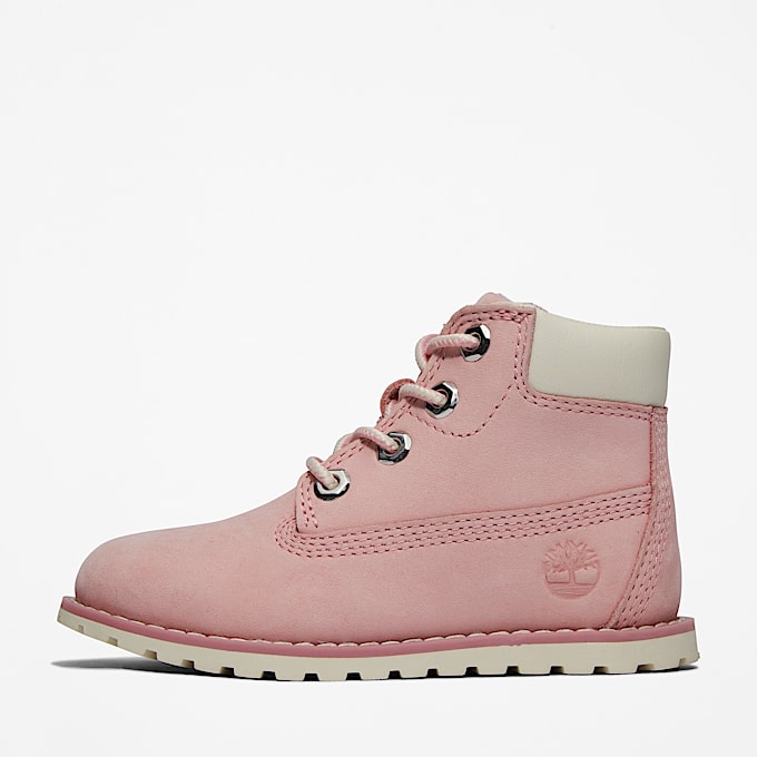 Pokey Pine Boot mit seitlichem Reiverschluss fr Kleinkinder in Pink TBL Pink ALT8