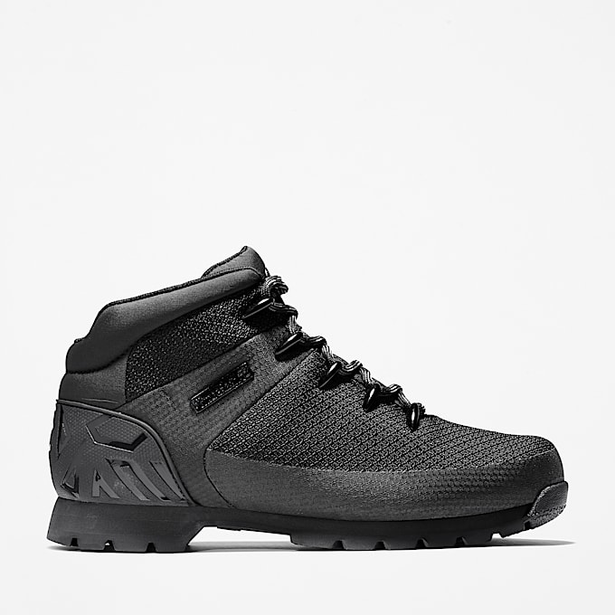 Euro Sprint Mid Waterproof Boot for Men in Black TBL Black HERO
