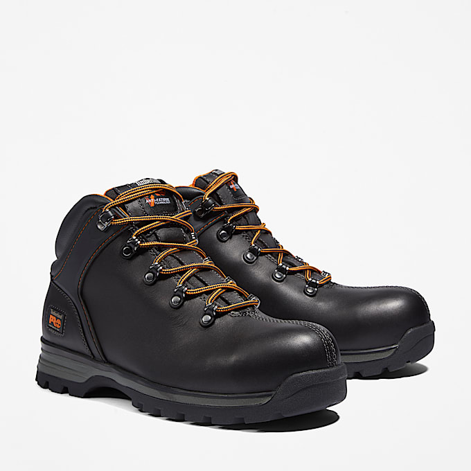 Timberland PRO Splitrock XT Arbeitsstiefel mit Zehenschutzkappe fr Herren in Schwarz TBL Schwarz ALT4