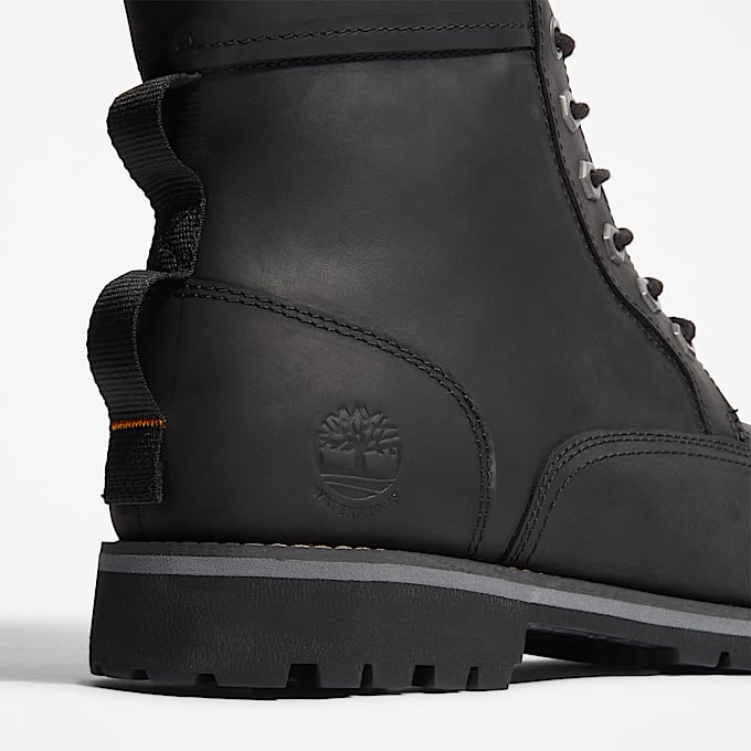 Rugged Waterproof Boot for Men in Black