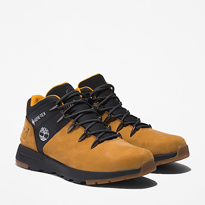 Wasserdichter halbhoher Sprint Trekker Sneaker fr Herren in Gelb TBL Gelb ALT4