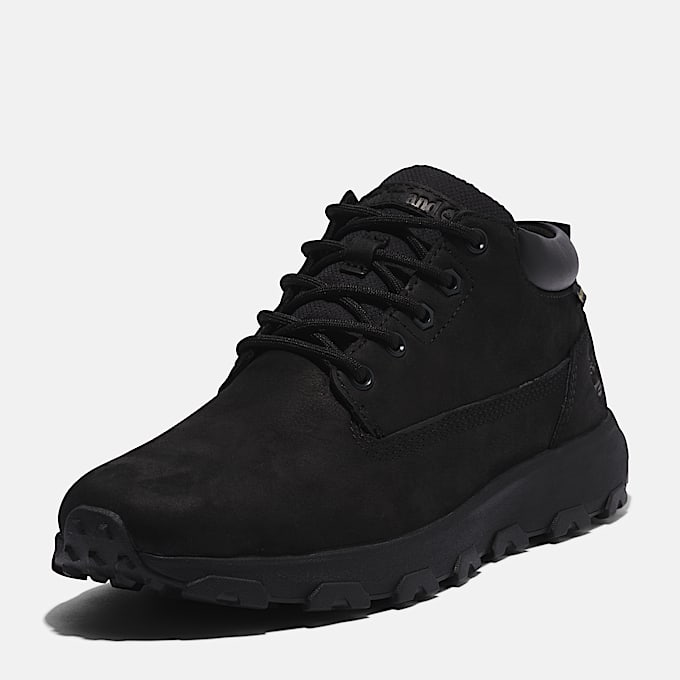 Winsor Park Mid GORETEX Trainer for Men in Black TBL Black ALT9