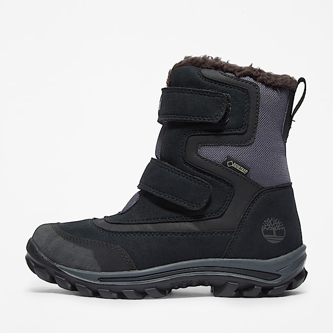 Chillberg GORETEX Snow Boot for Junior in Black TBL Black ALT8