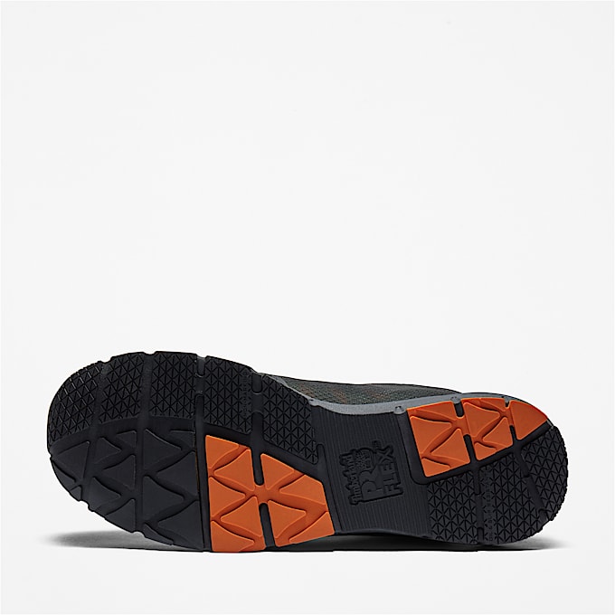 Baskets de travail à embout en alliage Radius pour homme en noir