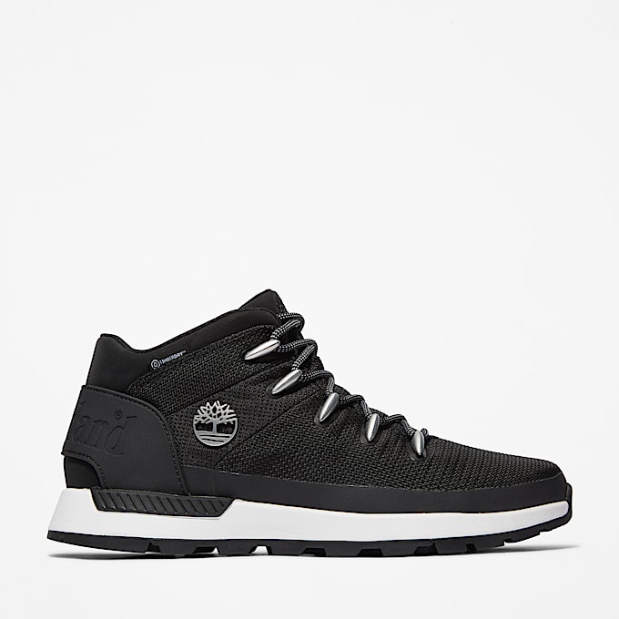Wasserdichter halbhoher Sprint Trekker Sneaker fr Herren in Schwarz TBL Schwarz HERO