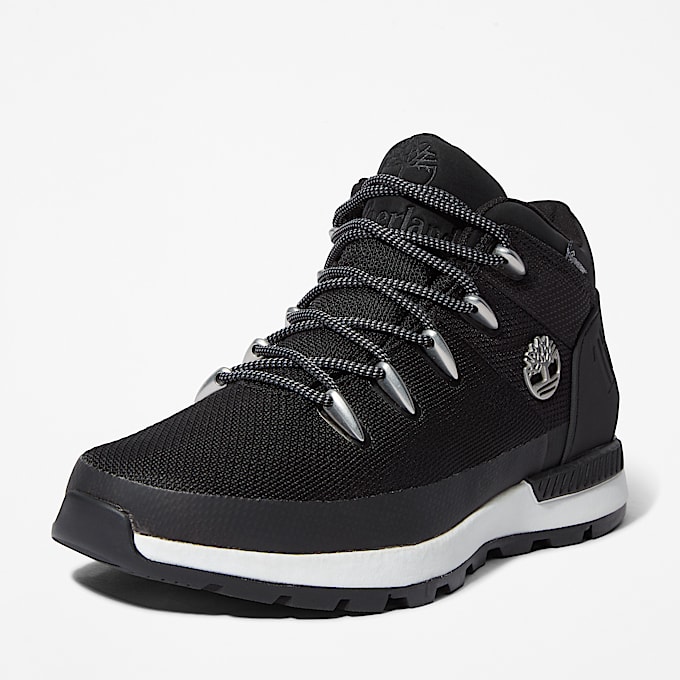 Wasserdichter halbhoher Sprint Trekker Sneaker fr Herren in Schwarz TBL Schwarz ALT9