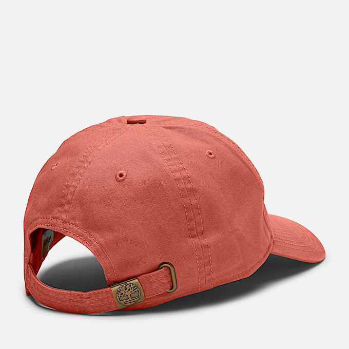 Cooper Hill Katoenen Canvas Baseballpet voor heren in rood