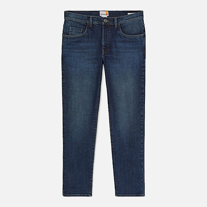 Schmale StretchJeans fr Herren in Blau TBL Blau ALT10