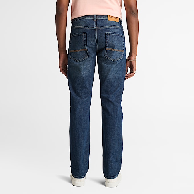 Schmale StretchJeans fr Herren in Blau TBL Blau ALT9
