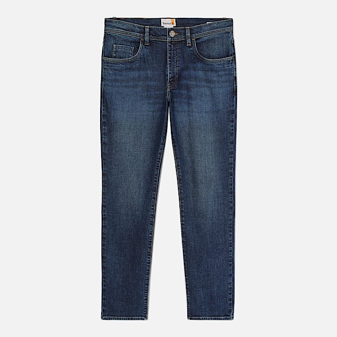 Schmale StretchJeans fr Herren in Blau TBL Blau ALT10